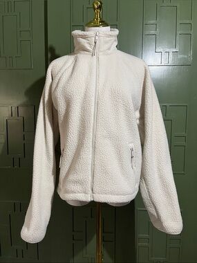 NWOT Vuori Bone Plush Sherpa Zip-Up Alpine Jacket